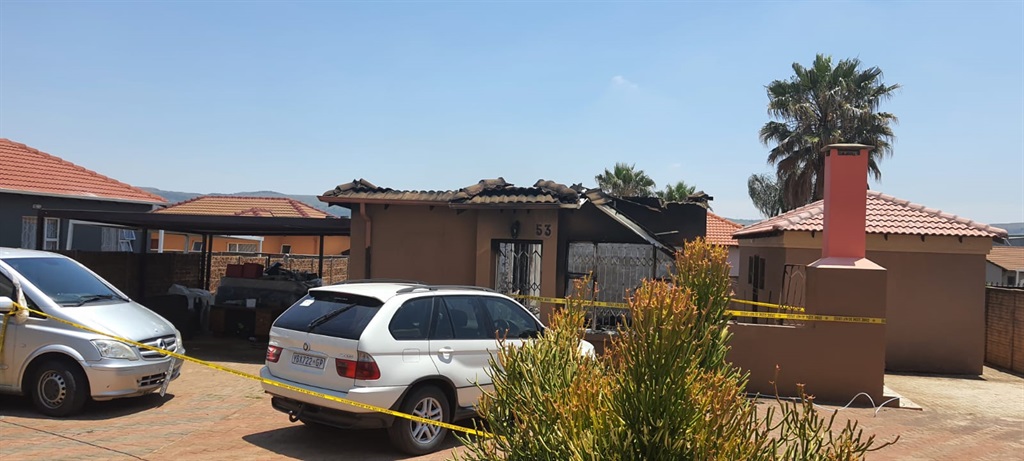 A house fire in Pretoria West left five people, including a six-year-old, dead on Wednesday. (Sesona Ngqakamba/News24)