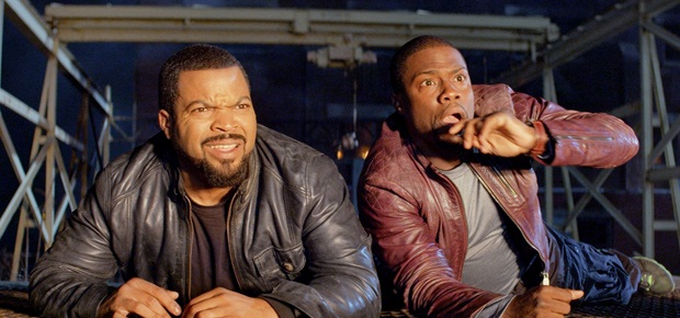 Ice Cube and Kevin Hart in a scene from Ride Along (AP Photo/Universal Pictures)