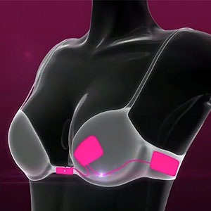 The smart bra that unhooks if he's hot enough