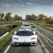 WATCH | Flying low on the road in the hot new V12 Lamborghini Countach LPI 800-4