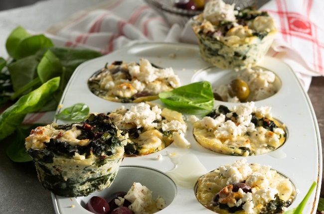 Spinach and feta