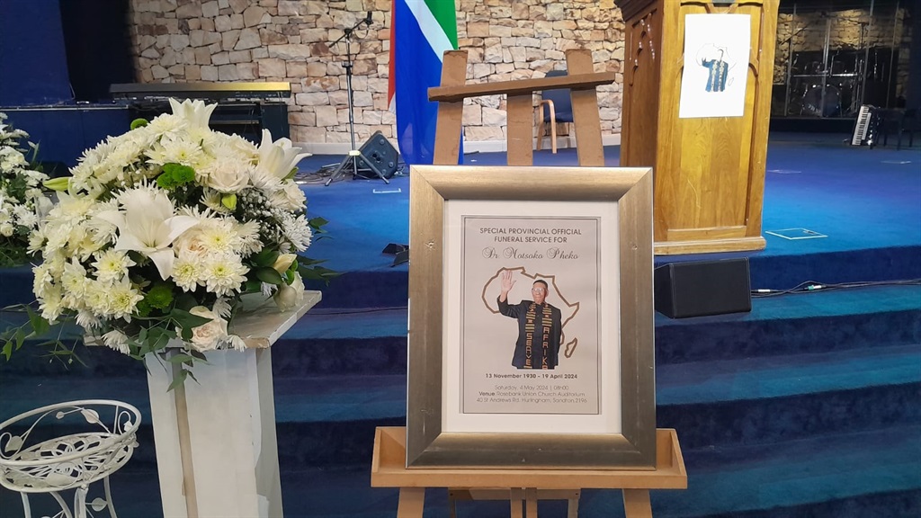 Anti-apartheid war veteran DR Motsoko Pheko to be laid to rest. Photo by Kgomotso Medupe