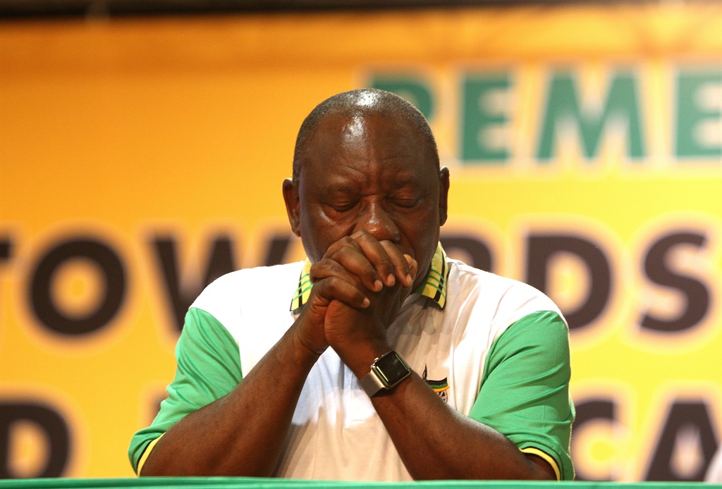 For all his talk, Cyril Ramaphosa has made little progress, argues th author. Photo: Gall Images/Simphiwe Nkwali