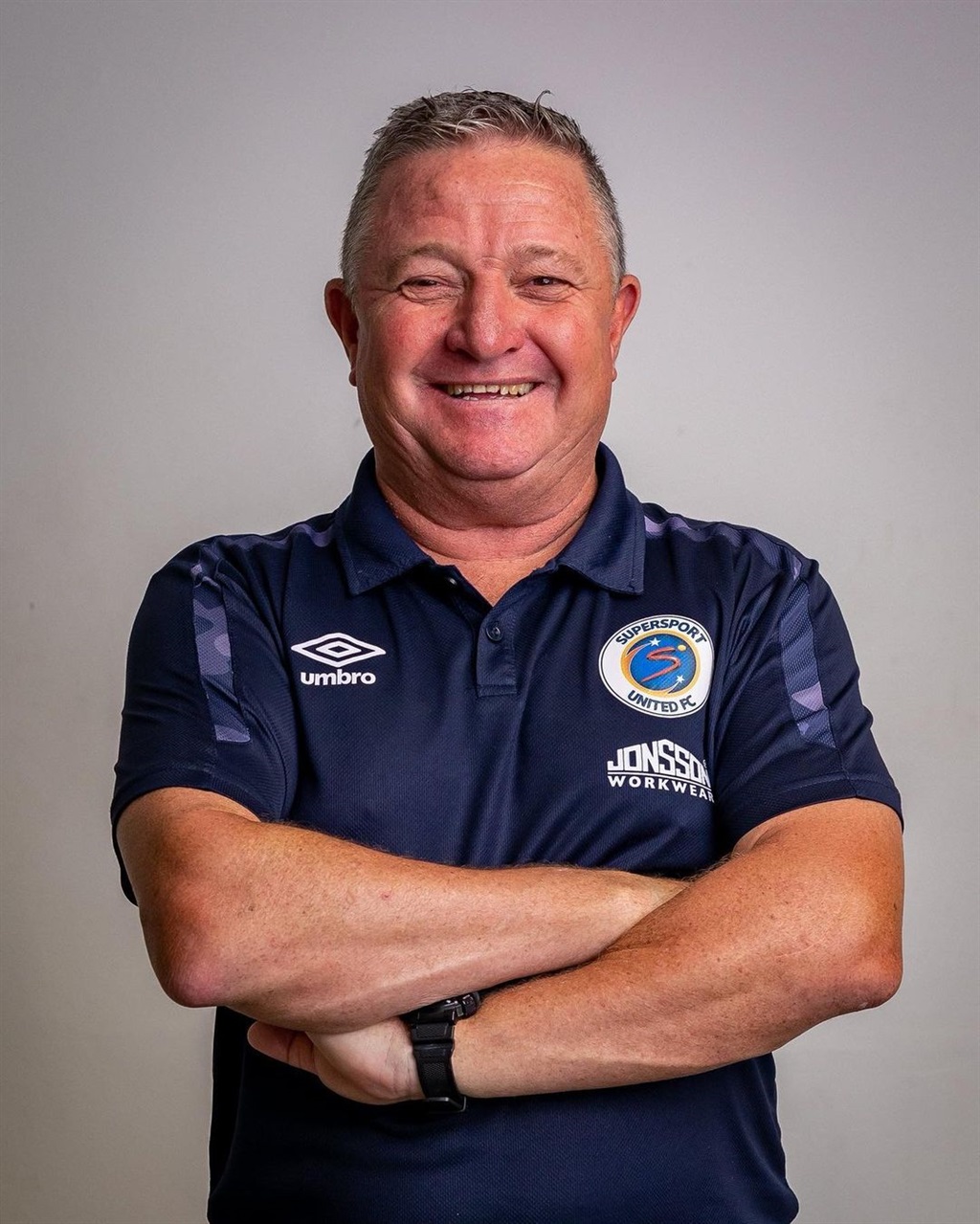 SuperSport United head coach Gavin Hunt.
