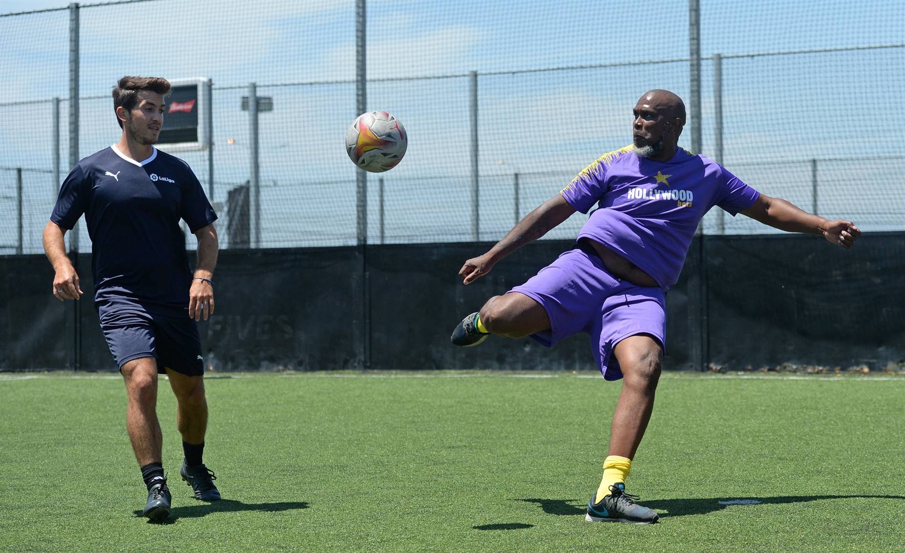 Brian Baloyi in action during one of LaLiga Fives Futbol events early this year. Photo: Ryan Wilkisky/BackpagePix 