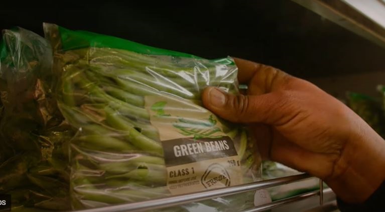 Kepas Melodi's green beans (Shoprite Holdings Youtube) Kepas Melodi's green beans (Shoprite Holdings Youtube)