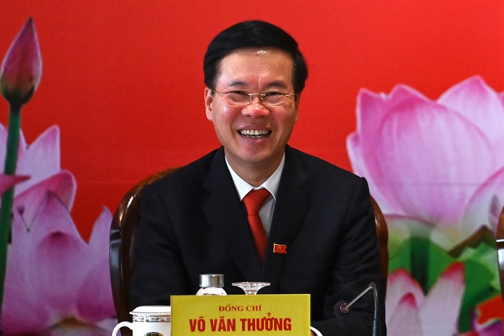 Vietnam's newly elected President Vo Van Thuong.