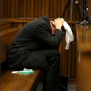 Oscar Pistorius in courty