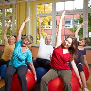 Aerobic exercise has been shown to benefit people with rheumatoid arthritis