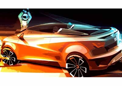 <b>SWANKY CONCEPT:</b> Seat will showcase new design study at the 2014 Worthersee Treffen in later in May. <i>Image: SEAT</i>