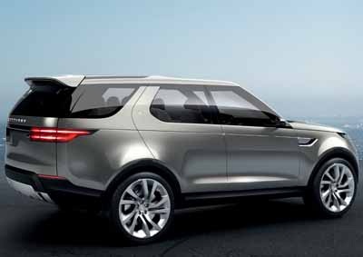  <b>NEXT DISCO FAMILY:</b> Land Rover's Discovery Vision Concept, to be launched at the 2014 New York auto show, will form the basis of a new family of Discovery SUVs. <i>Image: Land Rover</i> 