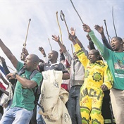 Workers vote for a strike at Sibanye's gold mines