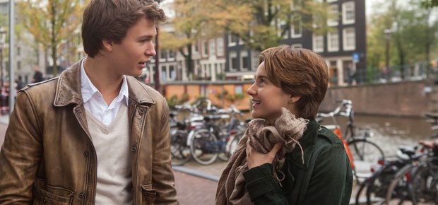 Shailene Woodley and Ansol Elgort in The Fault in Our Stars. (Twentieth Century Fox)