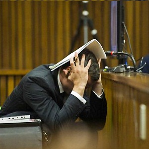 Oscar Pistorius in court. Photo: AP