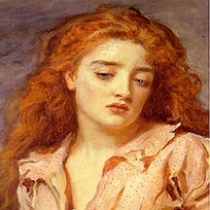 From 'The Martyr of Solway', John Everett Millais