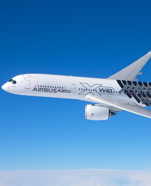 The Airbus A350 XWB. (Supplied)