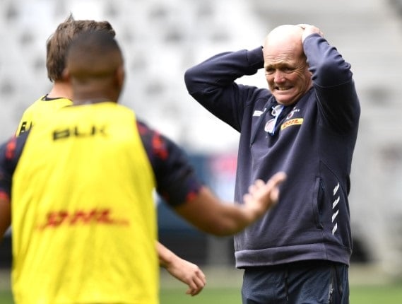 John Dobson during the Stormers captain's run at Cape Town Stadium on Friday. Photo by Ashley Vlotman/Gallo Images