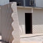 WATCH | Here's how South Africa's first 3D-printed low-cost home was constructed