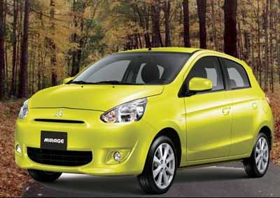 <b>‘ENTRY-LEVEL’ MIRAGE NO ILLUSION</b> The Mitsubishi Mirage will go on sale in South Africa in August 2014. <i>Image: Mitsubishi</i>