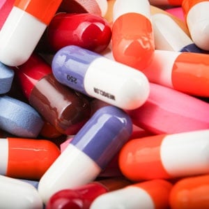 Pills and capsules from Shutterstock.