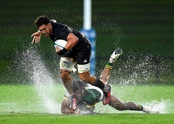 Junior Springboks, New Zealand play to thrilling draw in atrocious conditions