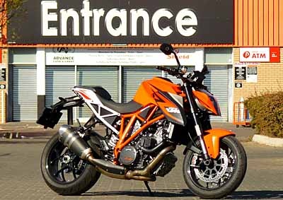 <b>KTM 1290 SUPER DUKE R: </b>It's probably the most hyped motor-cycle of the year. <i>Image: DRIES VAN DER WALT</i>
