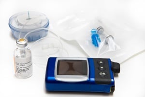 Insulin, Pump, Infusion Set and Reservoir from Shutterstock