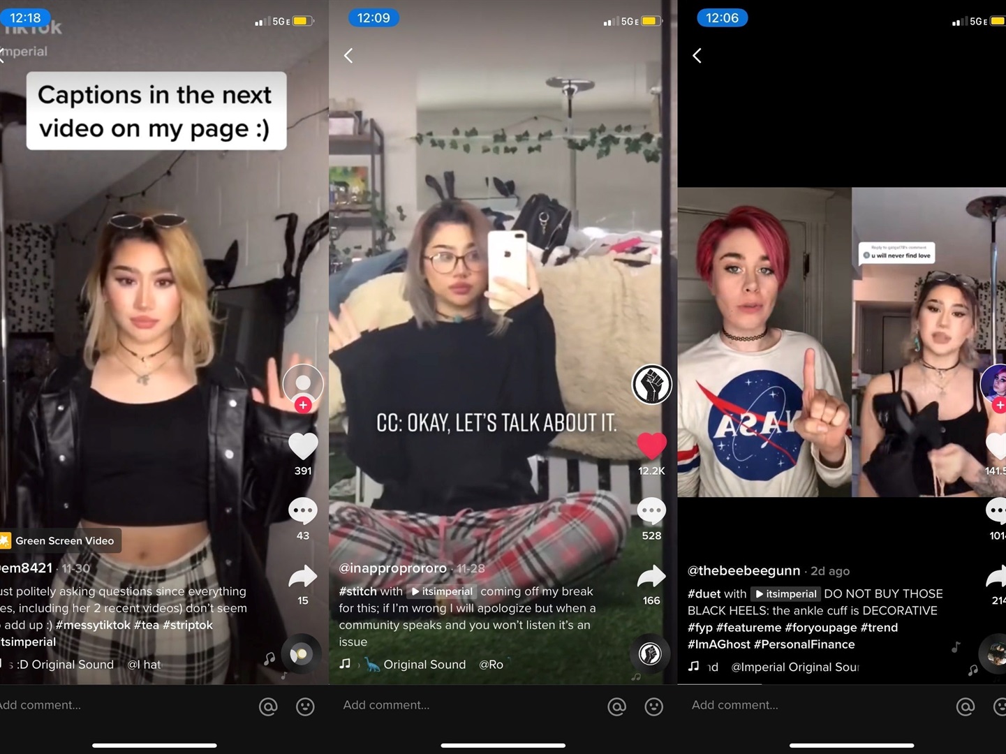 Tiktok version adulte