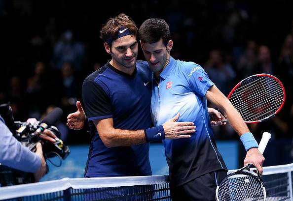Roger Federer en Novak Djokovic het groot agting vir mekaar.  Foto: Getty Images