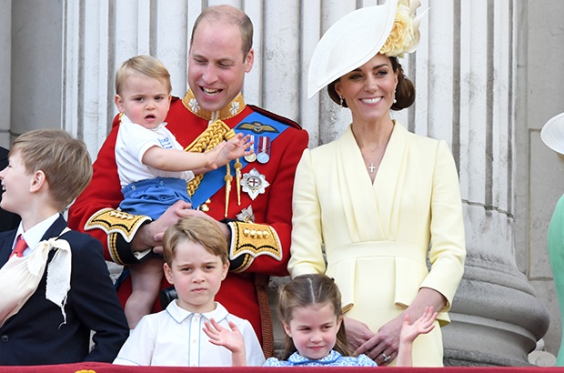 The Duke and Duchess of Cambridge with Prince Louis, Prince George and Princess Charlotte (Photo: Getty Images)