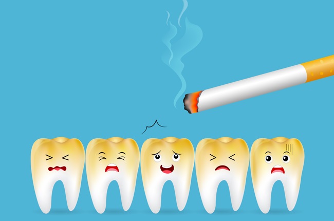 Smoking can have a terrible impact on your oral health.