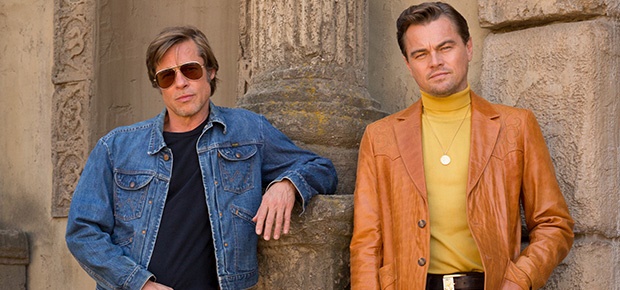Brad Pitt and Leonardo DiCaprio in 'Once Upon a Time in Hollywood.' (Greatstock/Splash)