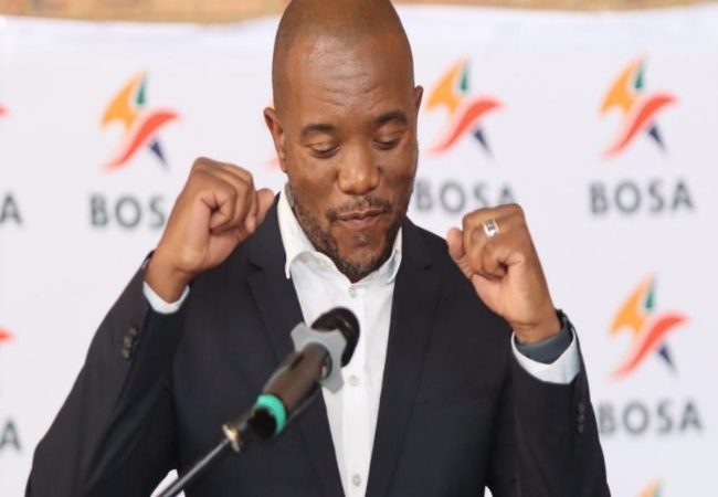 Mmusi Maimane launched a new political party named BOSA 