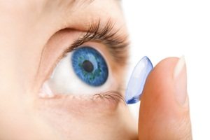 Colour contact lenses from Shutterstock