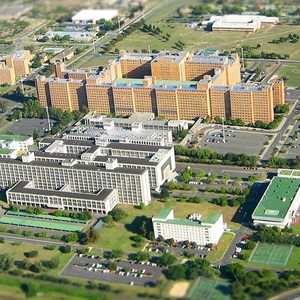 Tygerberg Hospital viewed from the air, Courtesy of Wiki Author: Dfmalan