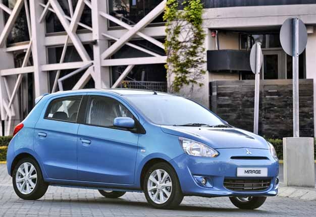 <b>BUDGET LITTLE HATCHBACK:</b> Mitsubishi South Africa is taking on rival hatchback automakers with its Mirage. <i>Image: Mitsubishi SA</i>