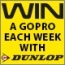 Win with Dunlop: First GoPro winner!