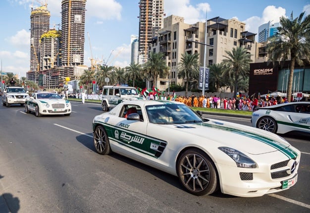 <B>PATROLLING IN STYLE:</B> The Dubai Police force has some of the world's most exotic cars in their crime-fighting fleet. <I>Image: iStock</I>