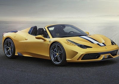 <b>HOT CARS IN PARIS:</b> Ferrari debuted its most powerful convertible yet at the 2014 Paris auto show - the 458 Speciale A. <I>Image: Ferrari</i>