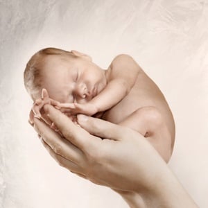 Premature baby from Shutterstock