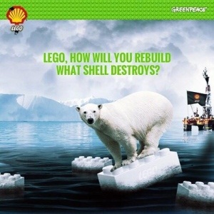 Greenpeace campaign poster