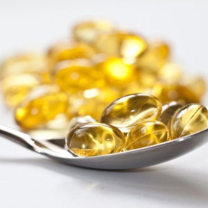 Vitamin D capsules from Shutterstock