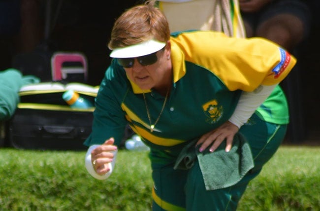 South Africa's Colleen Piketh (Lawn Bowls South Africa/Supplied)