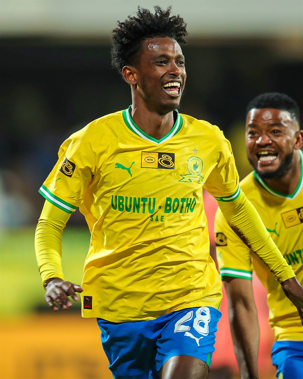 Abubeker Nasir has been handed a stern warning after completing his first season at Mamelodi Sundowns. 