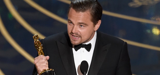 Leonardo DiCaprio finally wins his Oscar! (AP)