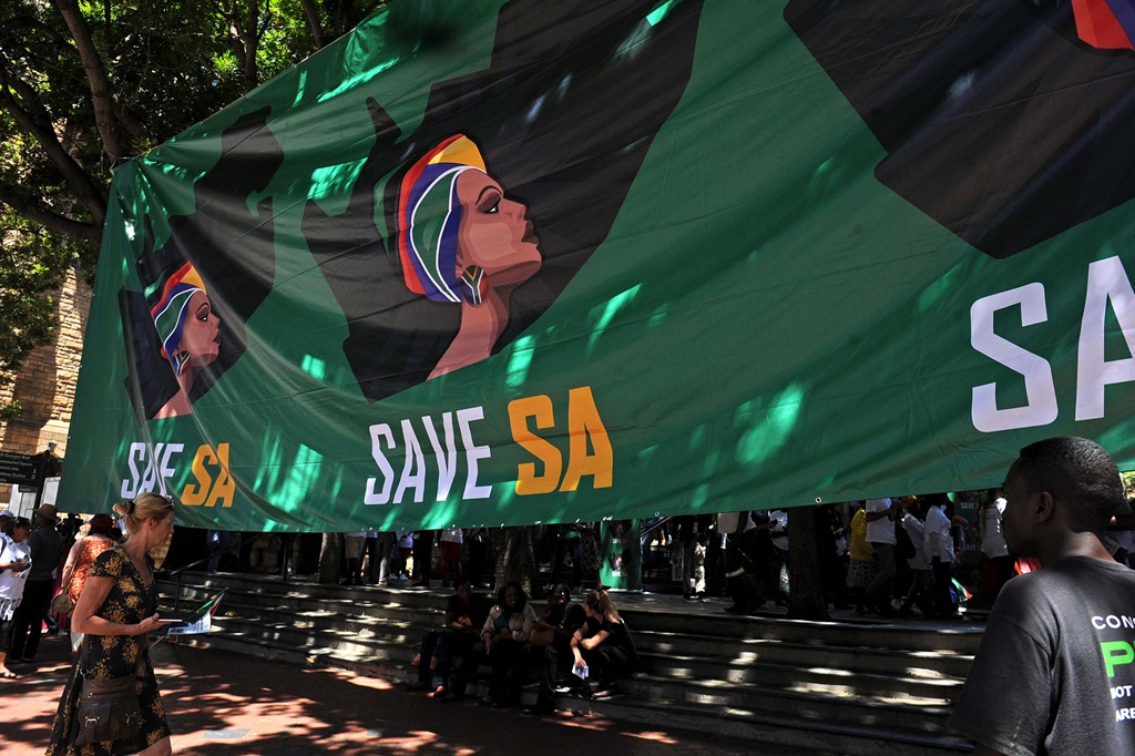 Save South Africa has called on the nation to march to the Union Buildings at 10am this morning, after President Jacob Zuma axed Finance Minister Pravin Gordhan and his deputy Mcebisi Jonas. 
