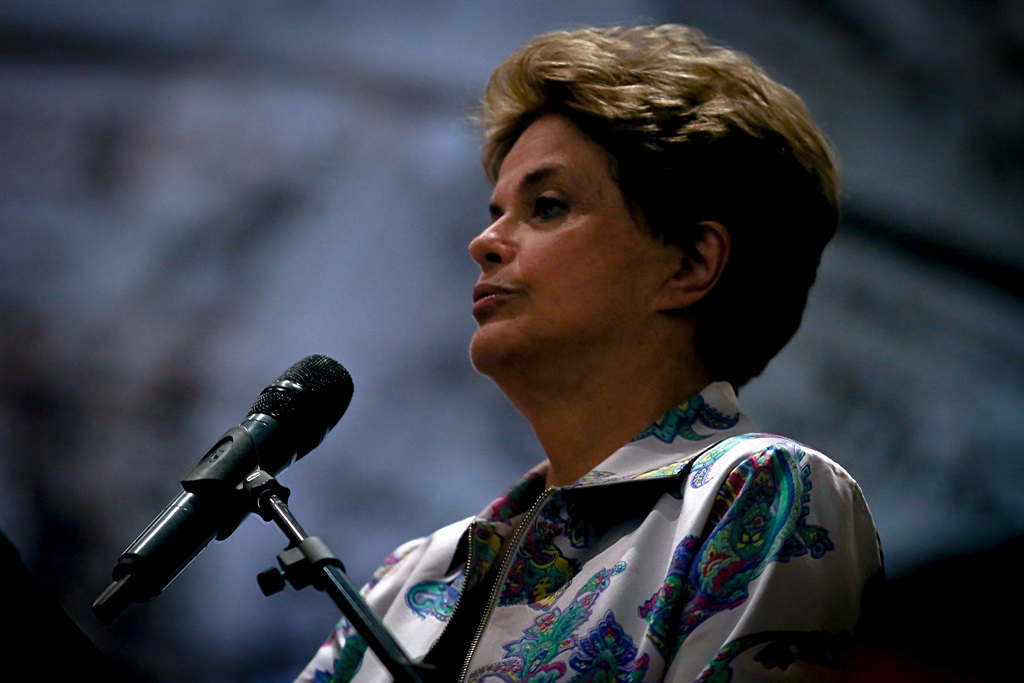 President of the BRICS bank, Dilma Rousseff.