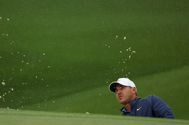 <p><strong>Koepka has eyes on Masters prize as hectic, marathon Sunday looms</strong></p><p>American Brooks Koepka has his fifth major title in his sights as he heads into what will be a hectic final day showdown with Spain's Jon Rahm at the rain-affected Masters.</p><p>Koepka has a four-stroke lead over Rahm but has a marathon day ahead of him with the leading pair still having 30 holes to complete after Saturday's third round was cut short due to rain.</p><p>Should the Floridian triumph it will be his first major since the PGA Championship at Bethpage in 2019 and since he left the PGA Tour for the breakaway, Saudi-backed, LIV Golf series.</p><p>The prospect of a LIV player putting on the green jacket is an uncomfortable one for the American golf establishment but creates a fascinating subplot to what is so often a day of drama.</p><p>The third round will resume Sunday at 8:30 a.m. with the final 18 holes expected to begin four hours later off the first and 10th tees in pairings.</p><p>With puddles forming on the greens and players battling hard against weather more akin to a British Open, organizers had little choice but to end Saturday's action early.</p><p>In wet, cold and windy conditions, players huddled under umbrellas in between shots and Tiger Woods wore a woollen hat over the top of his baseball cap.</p><p>The weather forecast for Sunday is positive, however, with temperatures expected to rise to above 15.5 C and much less chance of rain.</p><p>In round three, Rahm and Koepka both made birdies on the par-5 second but bogeys on the par-3 fourth and par-four fifth from the Spaniard left Koepka with his four-shot gap.</p><p>Koepka, at 13-under-par, was on the green at the seventh hole with an 11-foot par putt when play was halted while Rahm, on 9-under, had a nine-foot birdie putt.</p><p>With the 32-year-old's performances in the LIV Golf League, including last week's win at Orlando, not counting towards the Official World Golf Rankings, he is placed at 118th in the world.</p><p>That ranking more reflects the bitter nature of the conflict between LIV and the PGA Tour, who unlike the rebels have places on the board of the rankings body.</p><p>Koepka's formal ranking would make him the lowest-ranked player to win the Masters since the rankings system was introduced in 1986.</p><p>The current holder of that distinction is Angel Cabrera of Argentina, who was ranked 69th when he won the green jacket in 2009.</p><p>The winner on Sunday will collect a Masters record prize of $3.24 million unless it is amateur Sam Bennett, who plays on the college circuit for Texas A&amp;M.</p><p>Bennett will start on Sunday in third place on the leaderboard, having bogeyed the par-5 second, seven strokes off the lead as he bids to become the first amateur to win the Masters.</p><p>Patrick Cantlay handled the challenging conditions well as he rose up the leaderboard with three straight birdies from the second hole and he was five-under overall through the 13th hole.</p><p>England's Matt Fitzpatrick, the reigning US Open champion, was one of three players level with Cantlay on five under after making three birdies before play was stopped.</p><p>Veteran Phil Mickelson, also on the LIV tour, produced a superb long, curling putt on the par-3 sixth for his second birdie of the day to briefly reach six-under but followed that with successive bogeys.</p><p>Tiger Woods had to battle to avoid the cut but the 15-time major winner may have wished he had failed after a nightmare start to his third round.</p><p>Woods, starting on the 10th hole, made two bogeys before double bogeys on the par-5 15th and par-3 16th left him bottom of the leaderboard on six-over overall.</p><p>By making the cut, Woods matched the record of Fred Couples and Gary Player with 23 consecutive made cuts at the Masters.</p><p>Woods hasn't missed a Masters cut since 1996 when he was playing as an amateur. <em>- AFP</em></p>