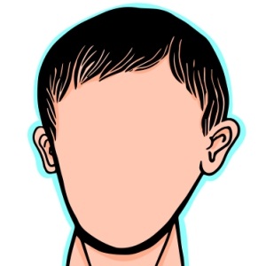 Blank face man from Shutterstock