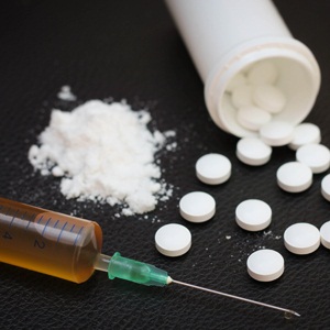 Drug addiction from Shutterstock